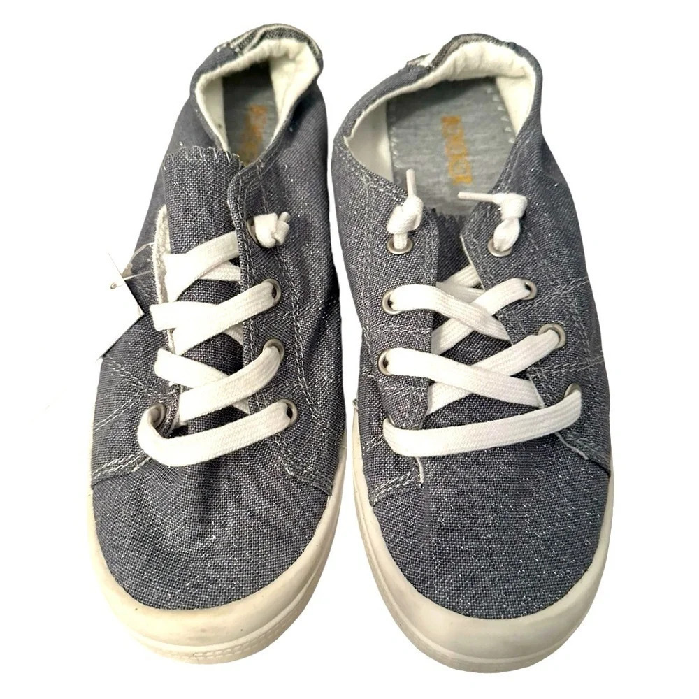 NEW Women's Slip On Canvas Sneaker Low Top Casual Walking Shoes Classic Comfort